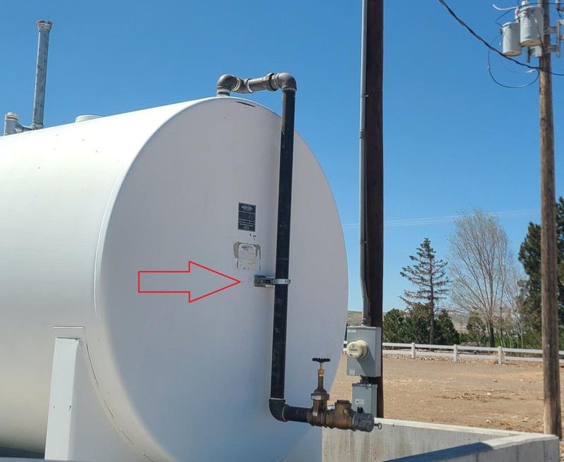 3 Inch Tank Fill with 12-5JB-AL-Z